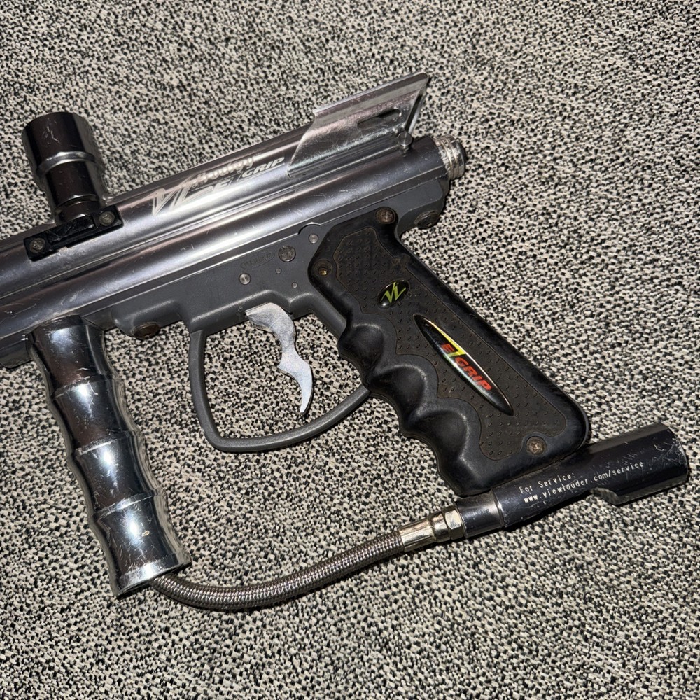 Viewloader Prodigy w/ EZ Grip Paintball Marker with barrel, Untested