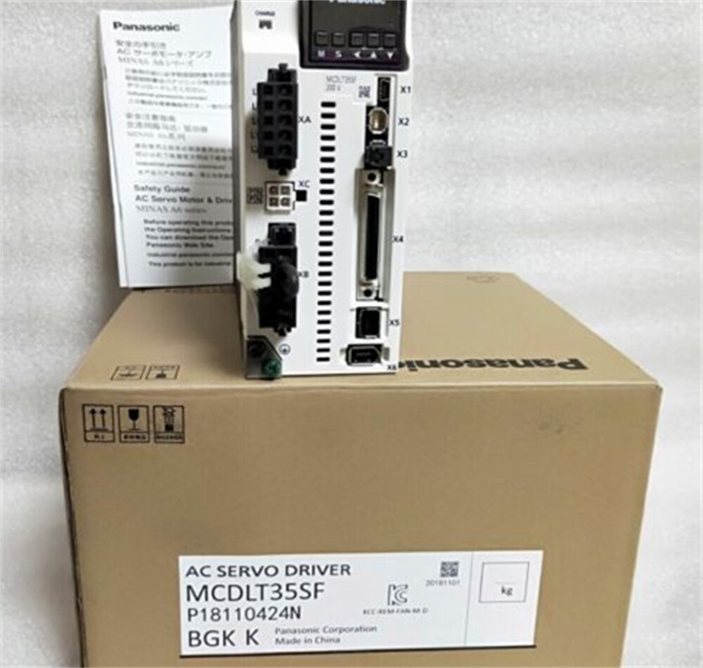 New Panasonic Servo Driver MCDLT35SF Expedited Ship