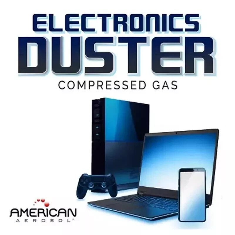 American Aerosol Compressed Gas Electronics Duster 10 oz., 4 Pack