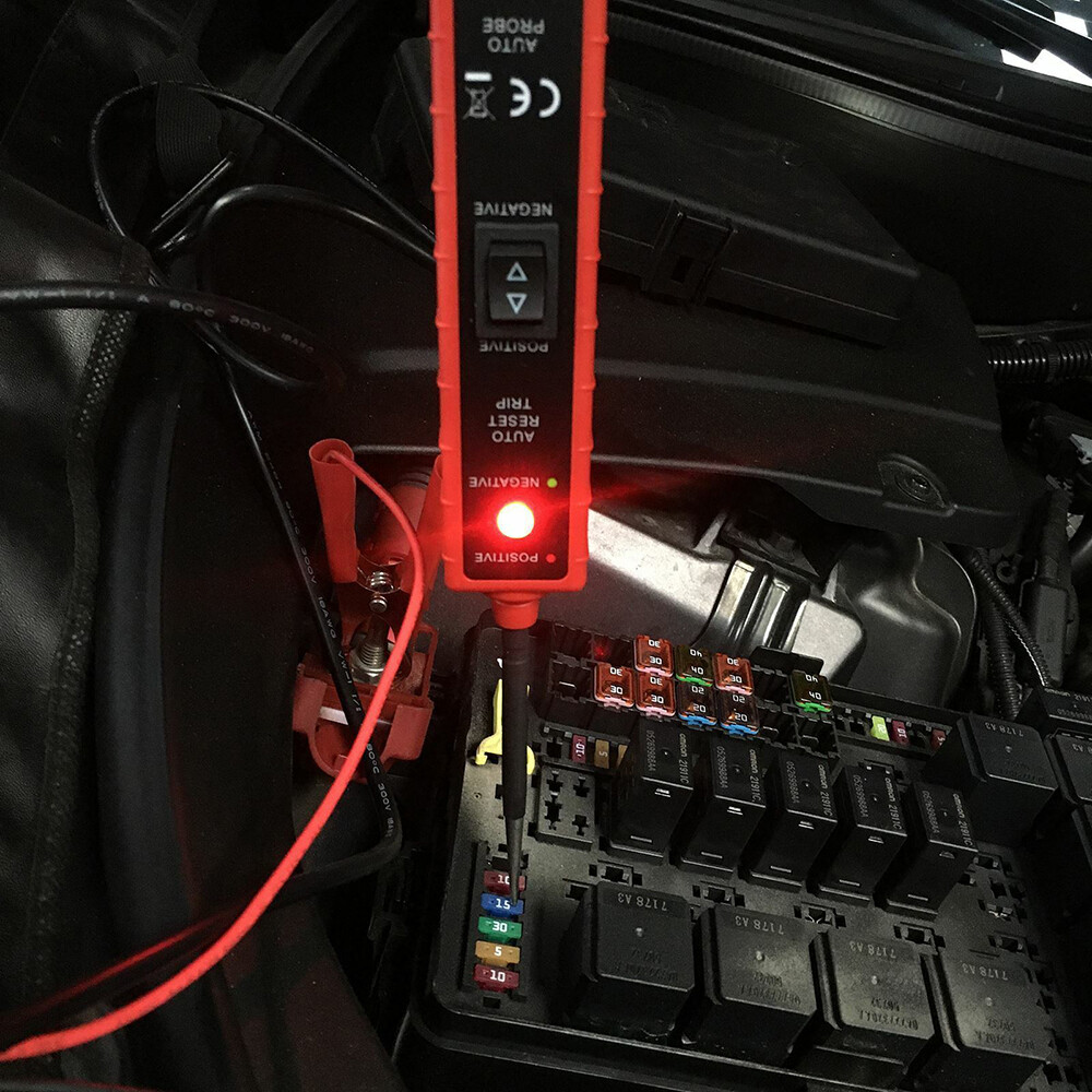 US Automotive Digital Power Probe Circuit Electrical Tester Test Device System