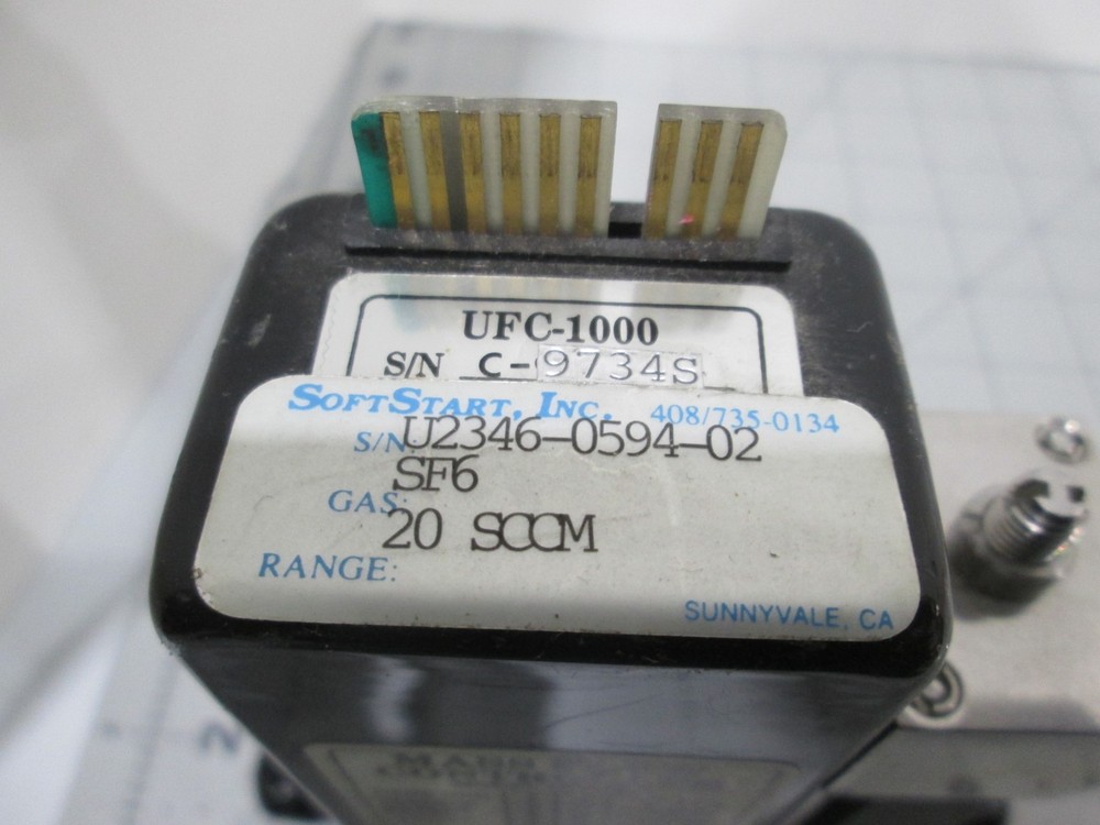 Unit, UFC-1000, Mass Flow Controller, SF6, 20 SCCM, Used