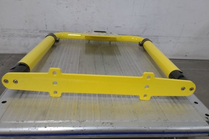 Erectastep 11792-R2 36 In Max Opening 22 In H Yellow Self Closing Safety Gate