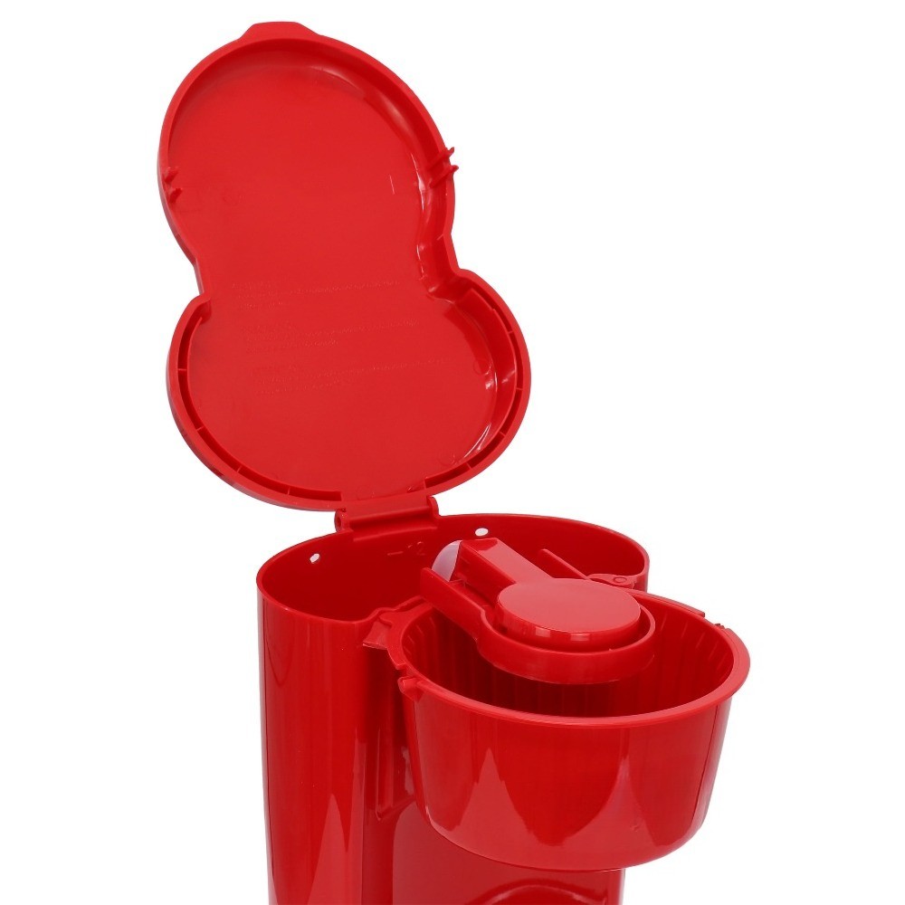 12 Cup 900 Watt Coffee Maker in Red