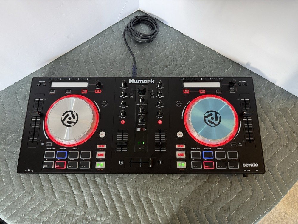 Numark MT PRO3 2-Channel Dual Deck Controller *Read