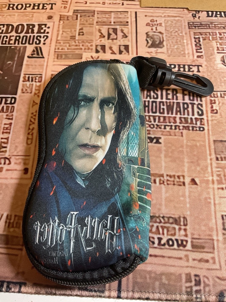Harry Potter Severus Snape Soft Glasses Case Gorgeous zip