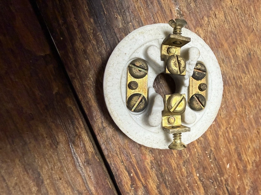Antique Perkins Electric Attachment Plug
