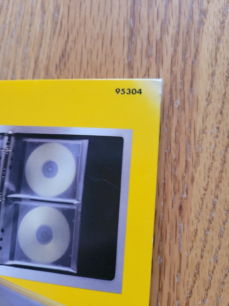 Fellowes CD Binder Sheets 2-Packs 19 Total Sheets