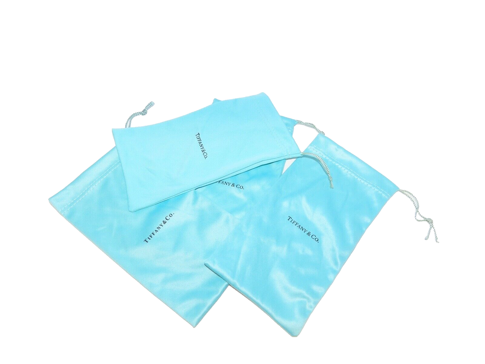 Tiffany & CO Authentic Sunglasses Eyeglasses Drawstring Pouch Soft case
