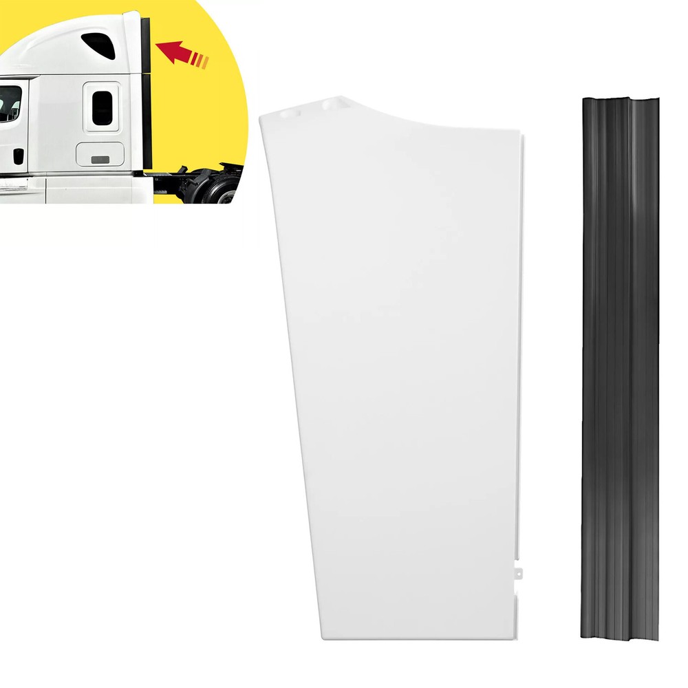 For Freightliner Cascadia 2008-2020 Left Side Upper Sleeper Fairing & Extension