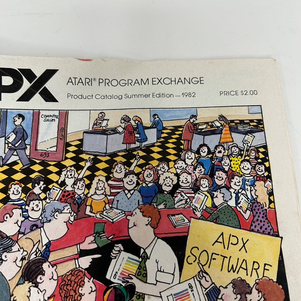 Atari Program Exchange Summer 1982 Software Catalog APX