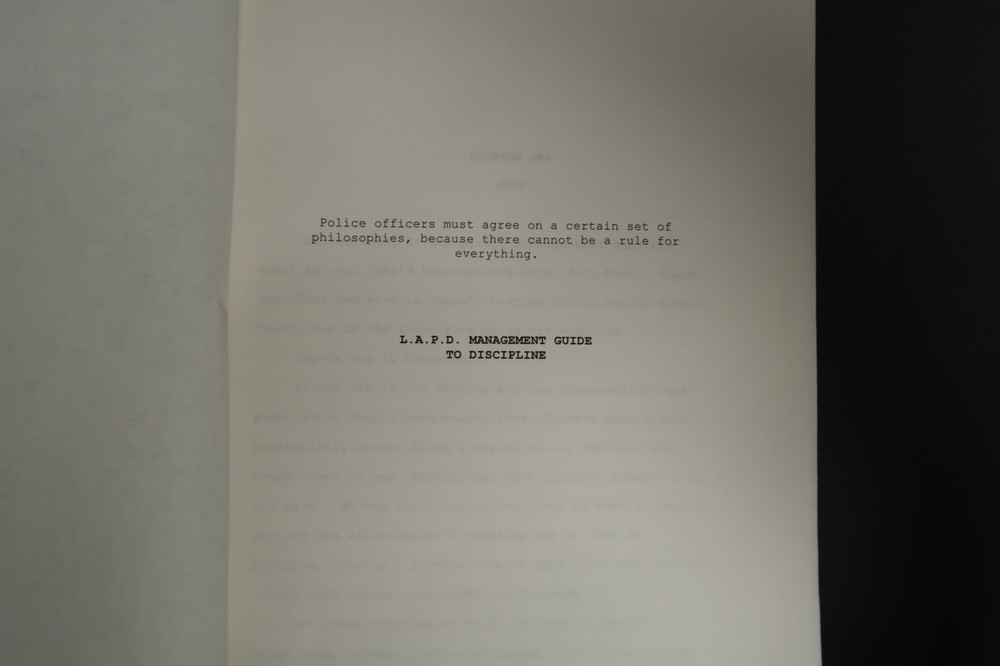 Original Book Script The Viking Funeral Stephen Cannell Studios Collection 2000