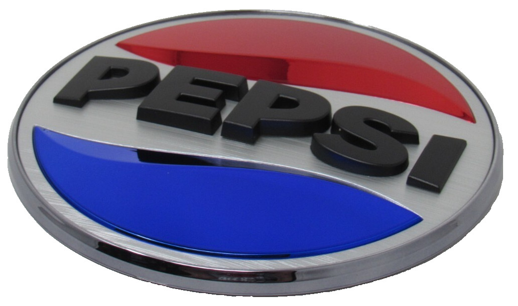 BRAND NEW LOGO Pepsi Titan 6-inch Badge Emblem Sign Medallion Plaque PepsiCo