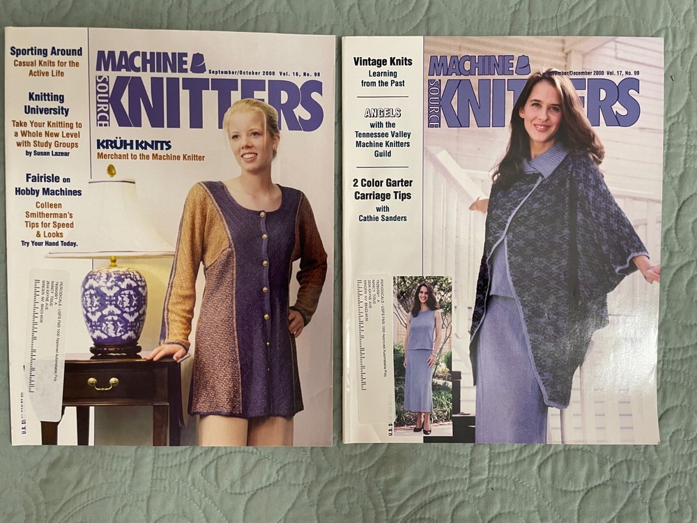 Machine Knitter Source - Complete Set, 2000- 6 magazines!