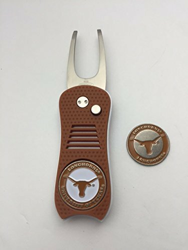 Texas Longhorns Switchblade Divot Tool, BONUS Marker, NEW