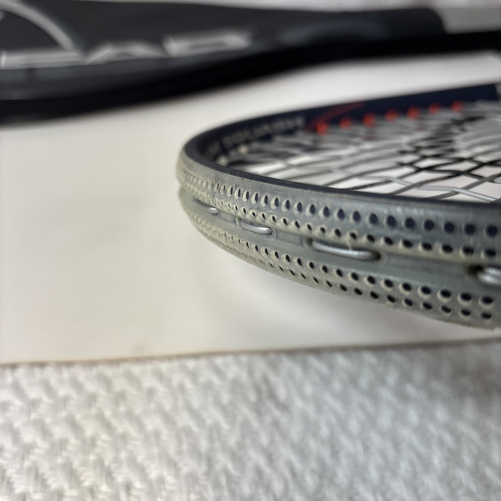 Head Ti 150 Power Zone Squash Racket Titanium, With Case