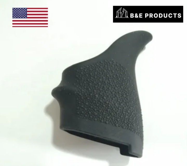 Beavertail Rubber Grip Sleeve For Glock 42/43, BLACK GENERIC