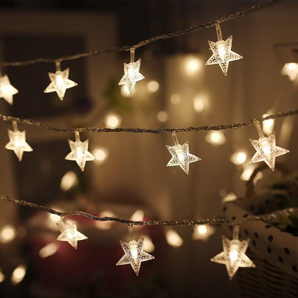 Twinkle Star 100 LED 49 FT String Lights, Warm White | 300