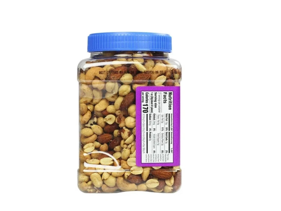Great Value Mixed Nuts with Peanuts, 27 oz