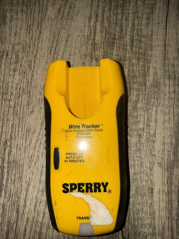 Sperry Instruments ET64220 Lan Tracker Wire Tracer Receiver Cable Tester