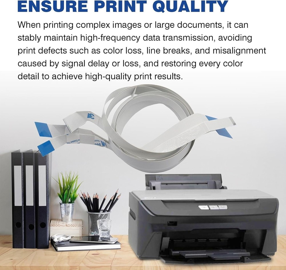 High-Quality Print Head Cable for Epson Printers - Fast & Stable Performance