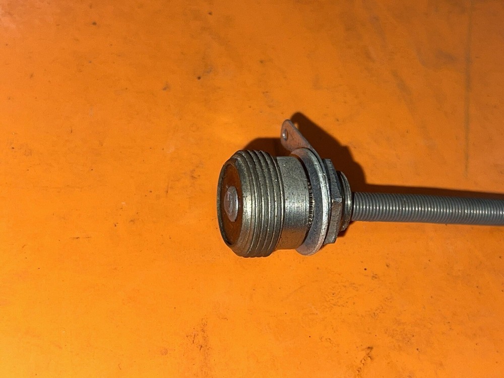 Heathkit DX-35 DX-40 Transmitter Male Mic Connector Used From Working Radio