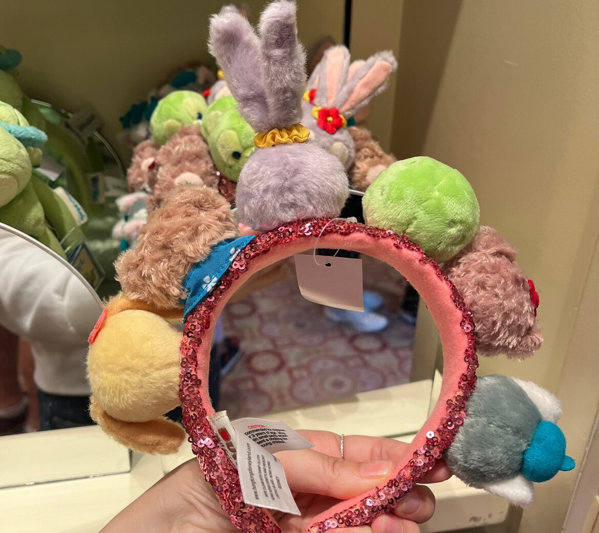 Disney authentic Duffy Friends Olu mel Gelatoni duffy Headband Ears disneyland