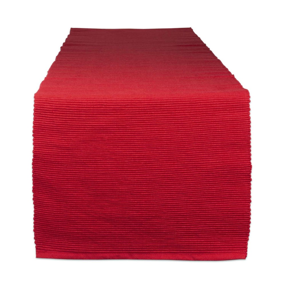 Design Imports Table Runner, Tango Red (751089)
