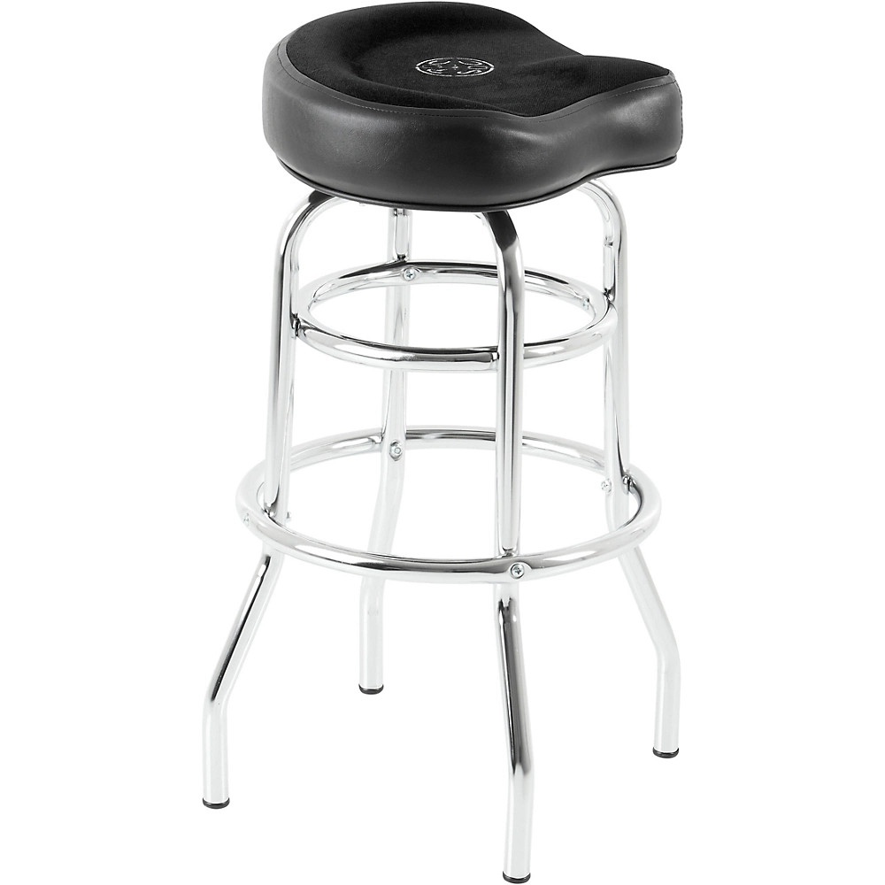 ROC-N-SOC Tower Saddle Seat Stool Black Tall