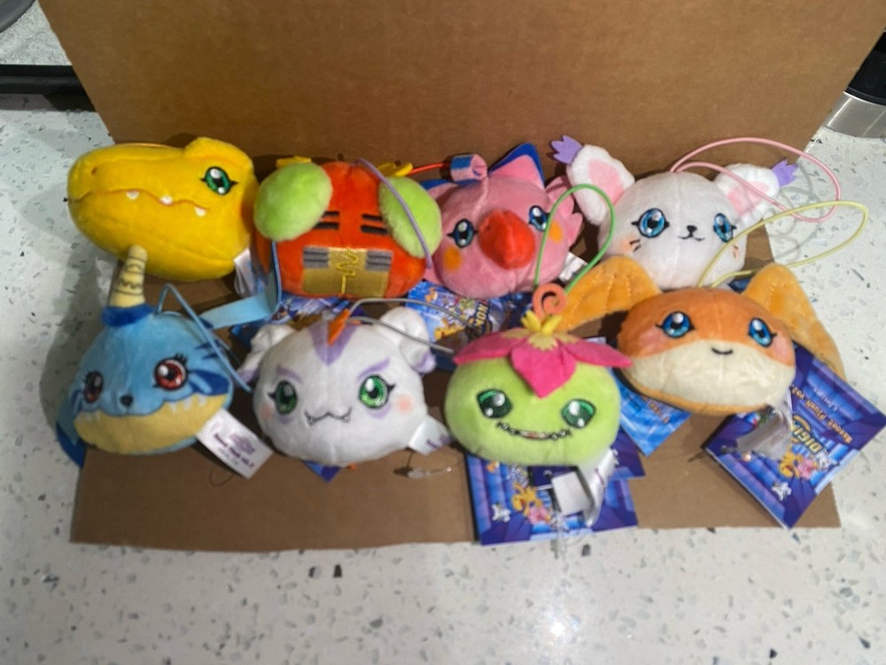 Kiddleton Digimon Mascot Plush Vol.1-2