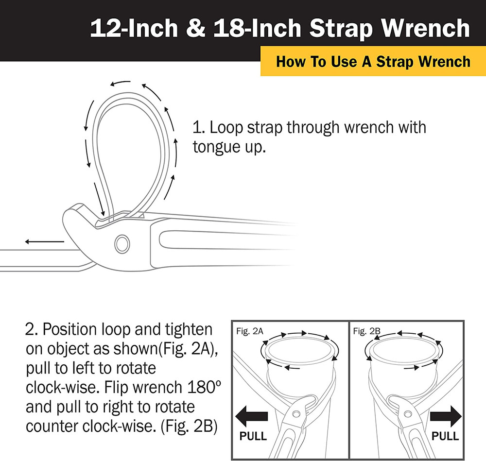 21316 18-Inch Strap Wrench