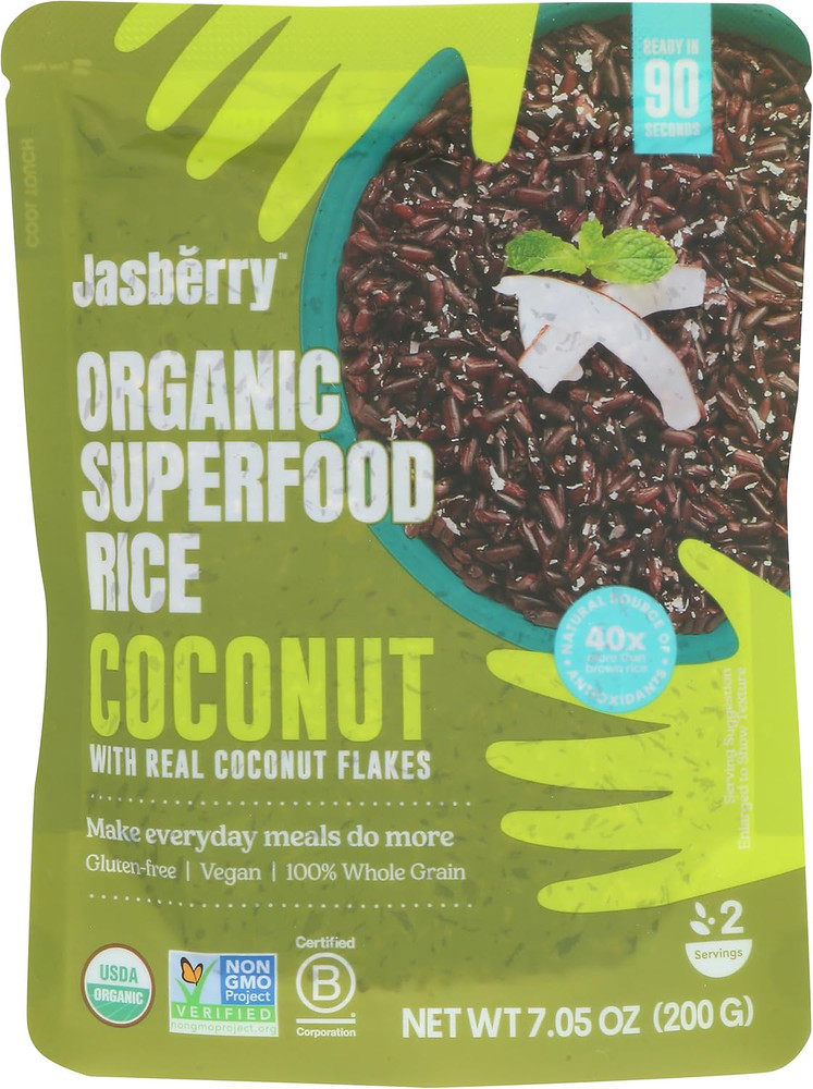 Rice Org W/Cocnut Rte 7.05 OZ