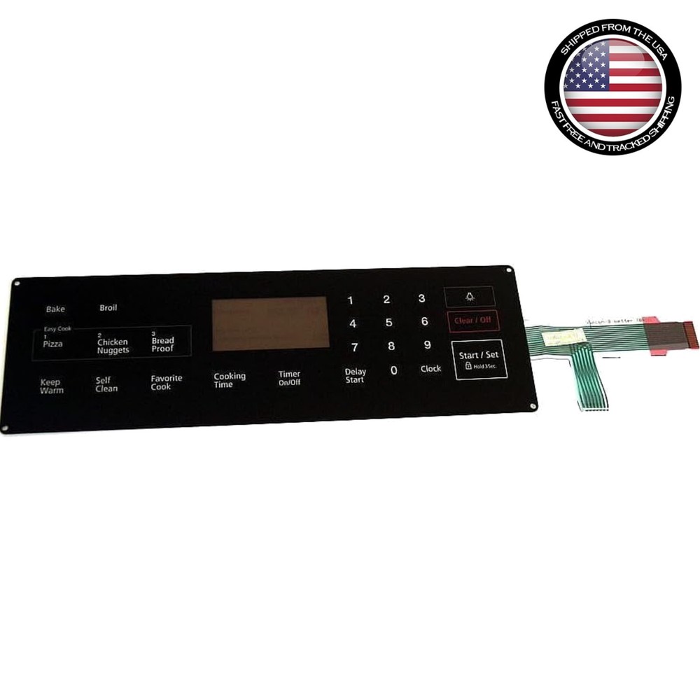 Lightweight 16x4 Panel Mount Wi-Fi Switch Membrane - Authorized Replacement Part