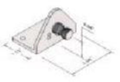 10mm Ball Stud Bracket for Gas Prop, Strut, Spring GPB-8