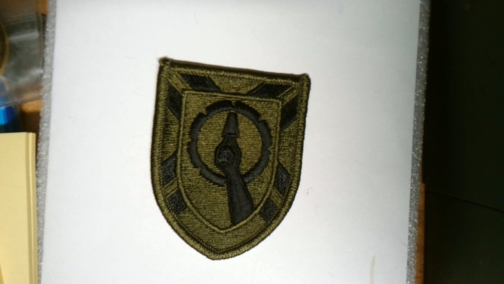 MILITARY PATCH SEW ON SUBDUED US ARMY 121ST ARCOM