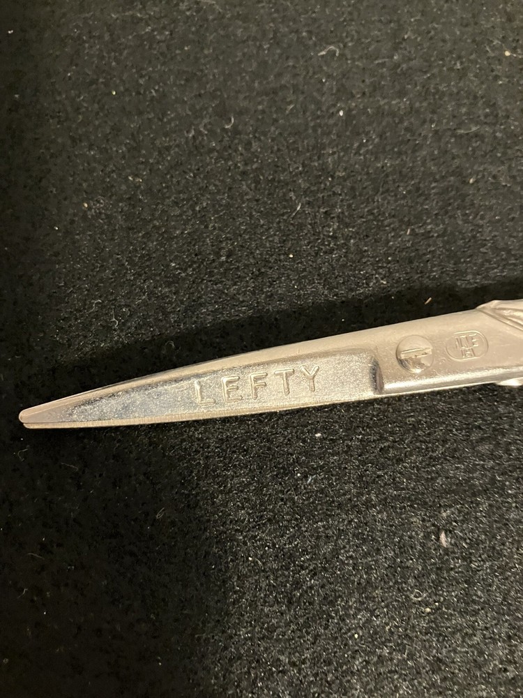Vintage Acme Left Handed 5" Scissors "Lefty" - Pointed Tip