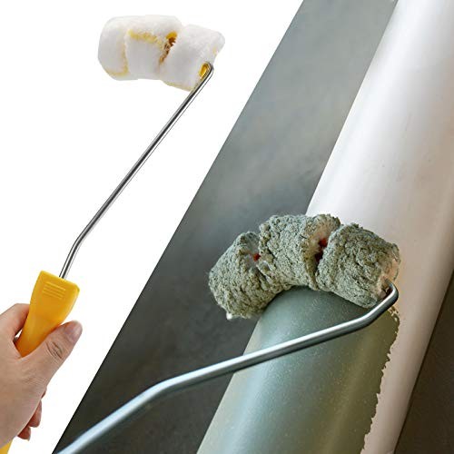 KUPOO with Frame, Pipe Painter Refill, Smart Roller Kit for Pipe Paint Roller