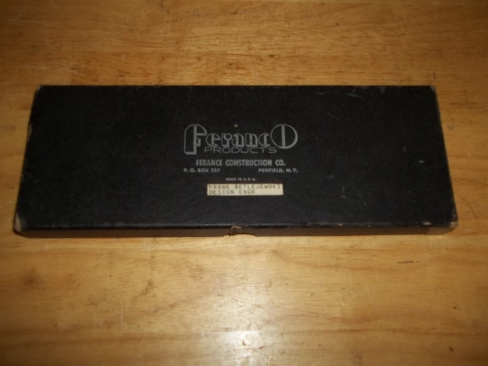 Vintage Drafting Tool Feranco Products Ferance Construction Co