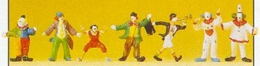 Preiser 79700 N Scale Clowns