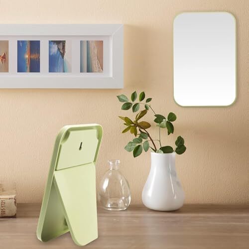 Desktop Makeup Mirror, 8 Inch Portable Mirror, Simple Folding Makeup Mmirror