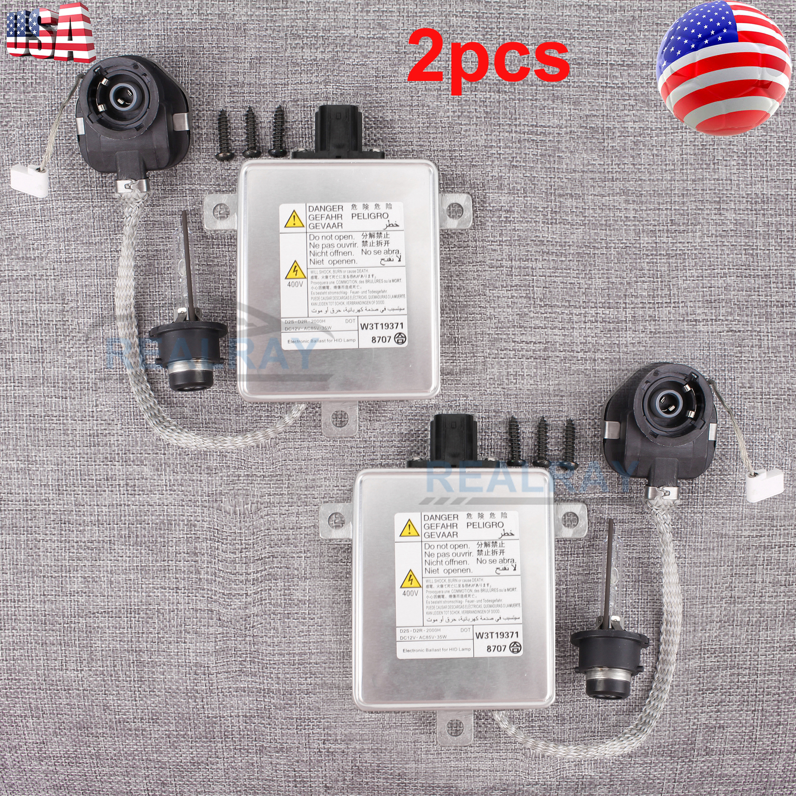 FOR ACURA TL TSX ILX MDX RDX ZDX XENON HID HEADLIGHT BALLAST & IGNITER & D2 BULB