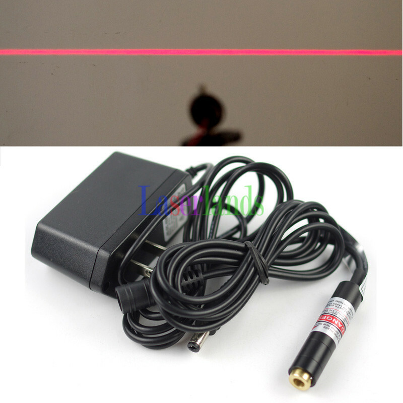 1255 Focusable Visible 650nm 5mW Red Line Laser Diode Module