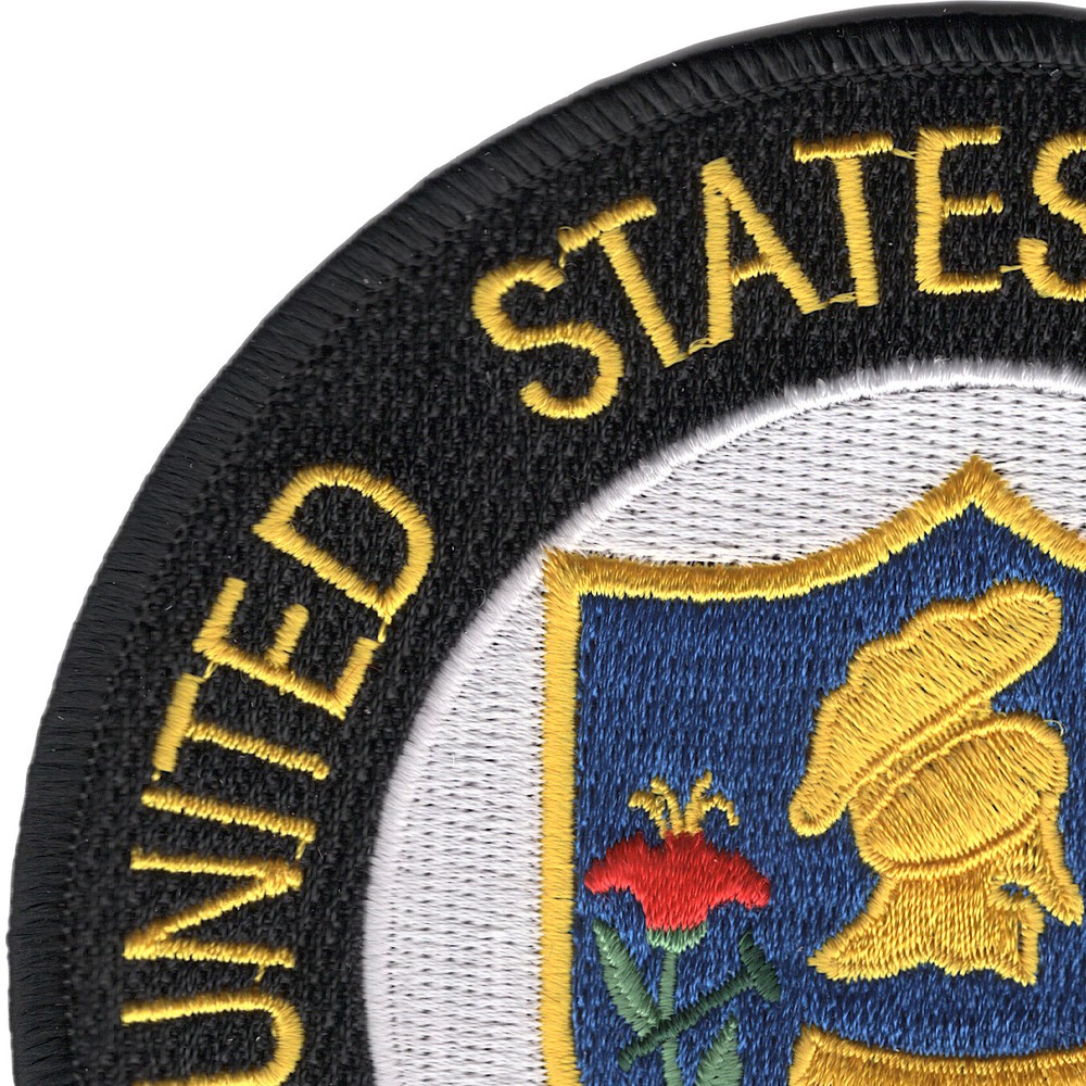 AR-6 USS Ajax Auxiliary Repair Tender Ship Patch - Version B