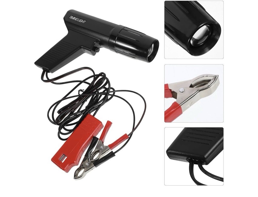 Car Ignition Timing Light Spark Plug Inductive Petrol Engine Tester Repair Tool