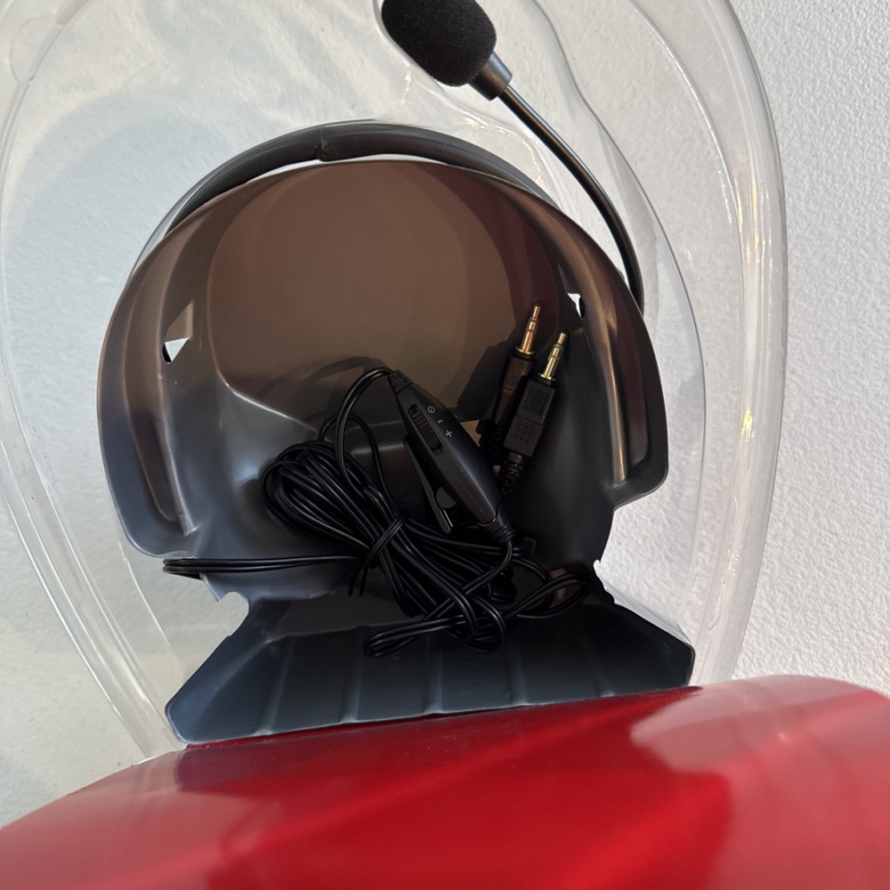 Microsoft Lifechat LX-2000 Compact Mobile Headset Foldable Microphone PC/MAC NIB