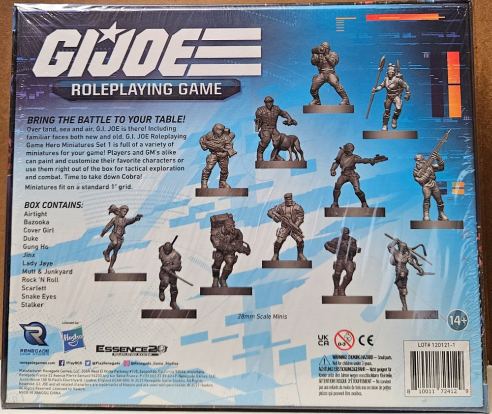 G.I. Joe RPG: Roleplaying Game NIB