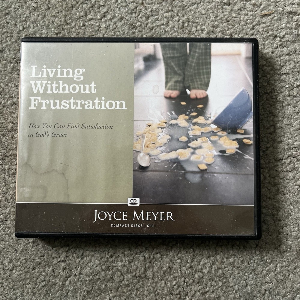 Joyce Meyer “Living With Out Frustration” Four Cd Teaching Set