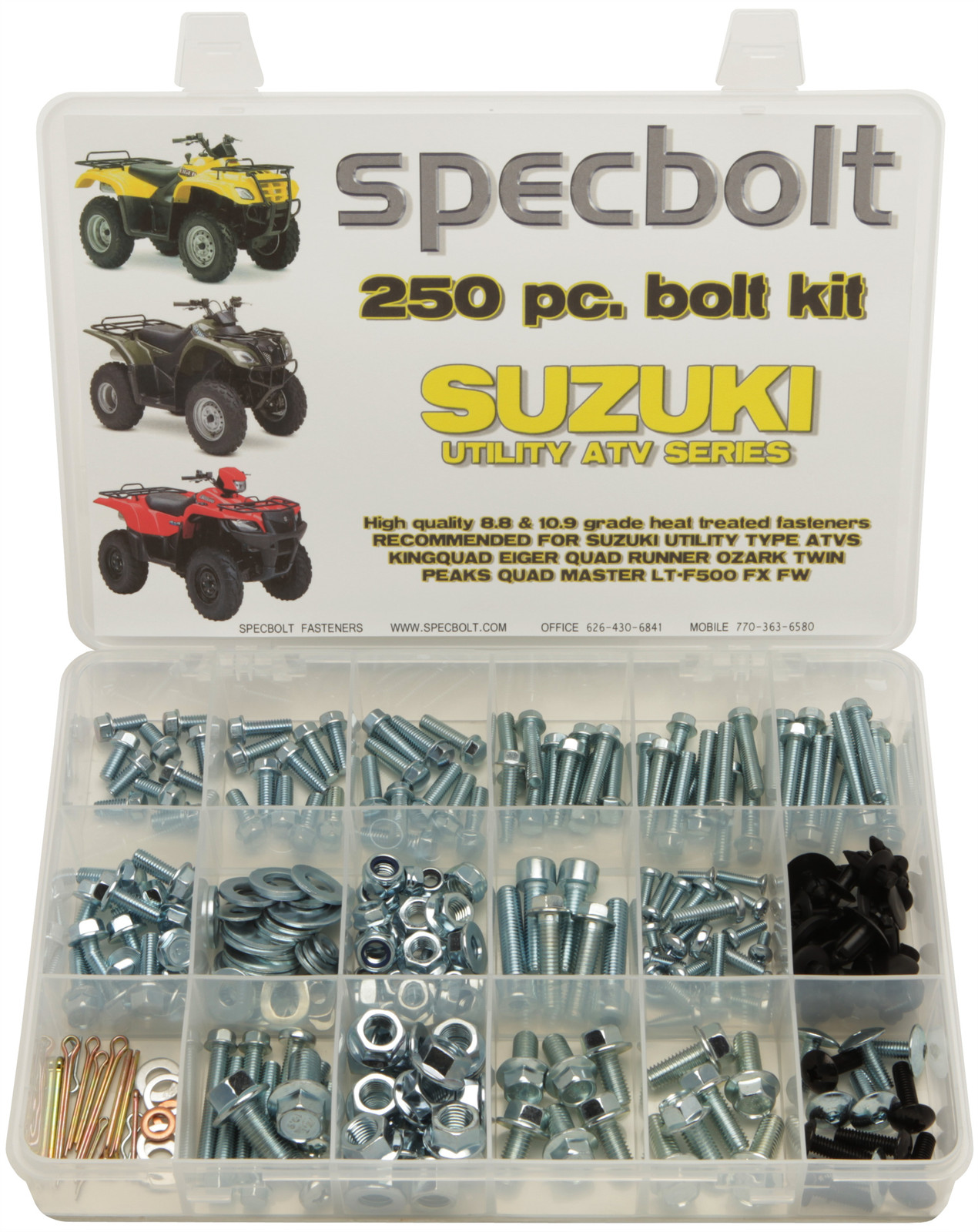 SUZUKI ATV bolt kit  King Quad Runner Eiger Vinson Ozark Twin Peaks LT-F500 4x4