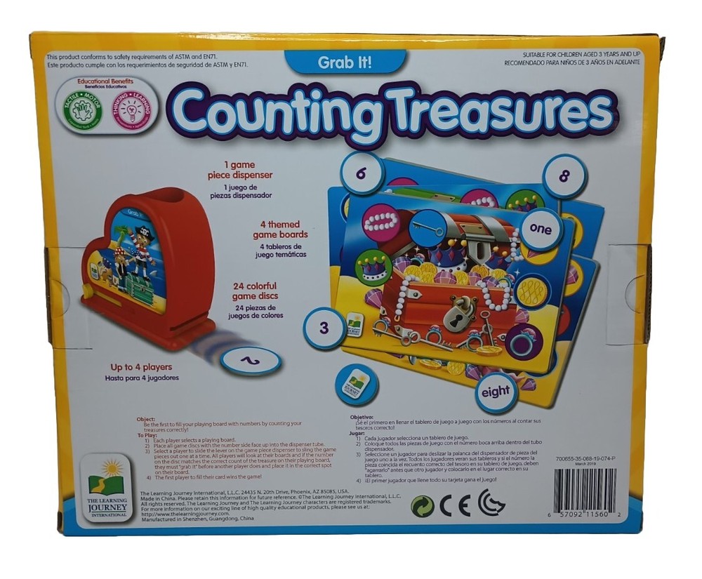 Mathematics Lab And Counting Treasures by The Learning Journey