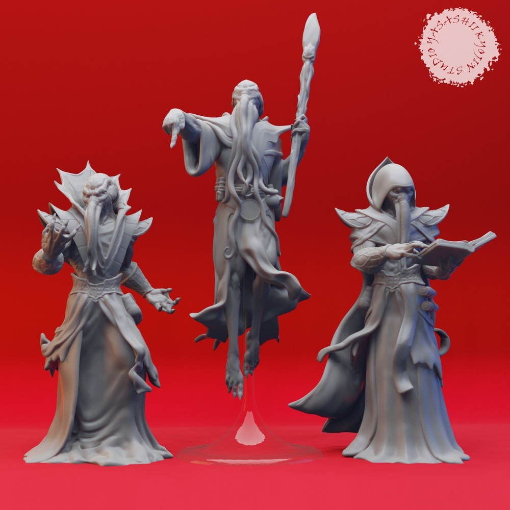 Mindflayer - 32/54mm Miniature for Tabletop RPGs (DnD, D&D, Pathfinder)