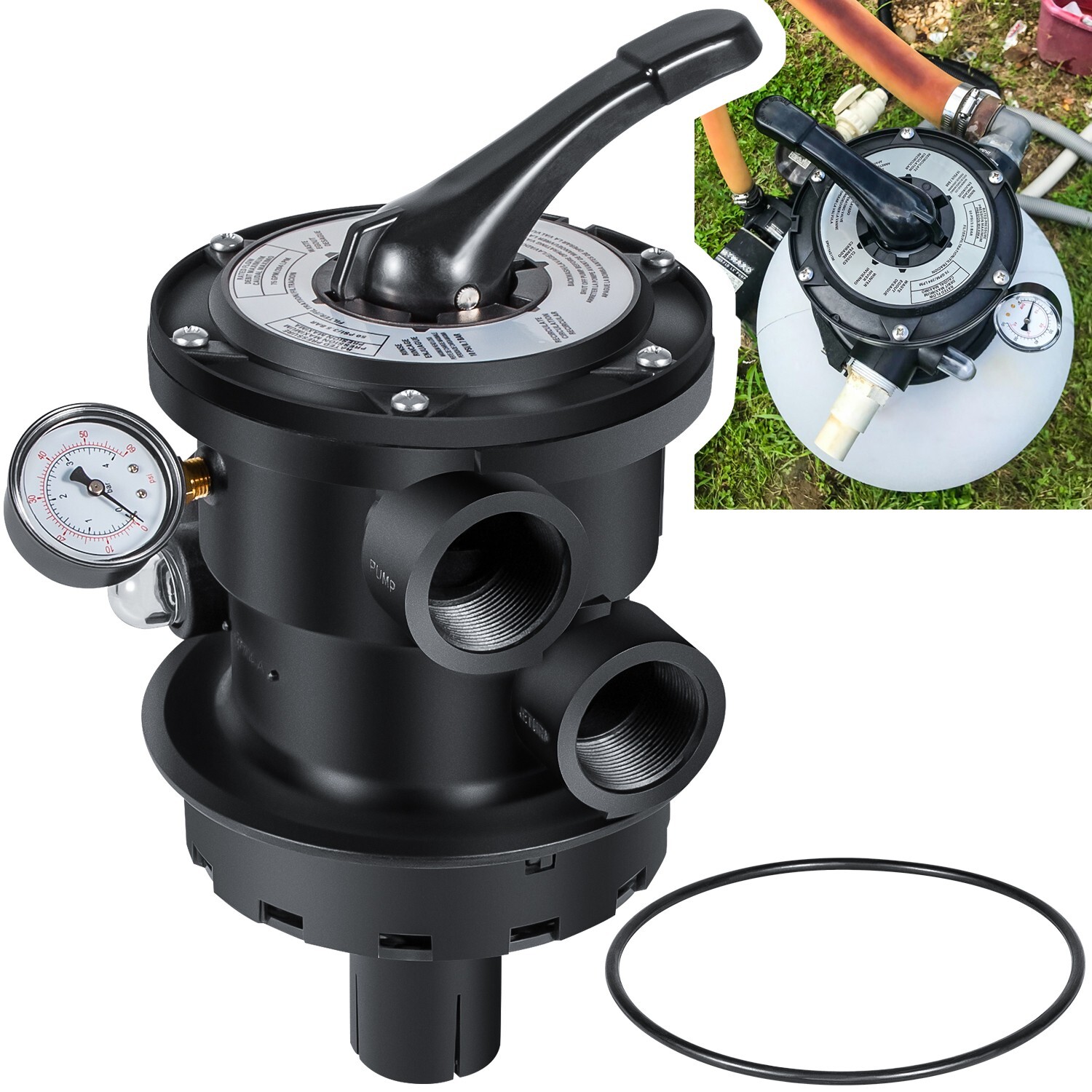 For Hayward SP0714T VariFlo Top Mount Multiport Valve Pro & VL Sand Filter 1.5"
